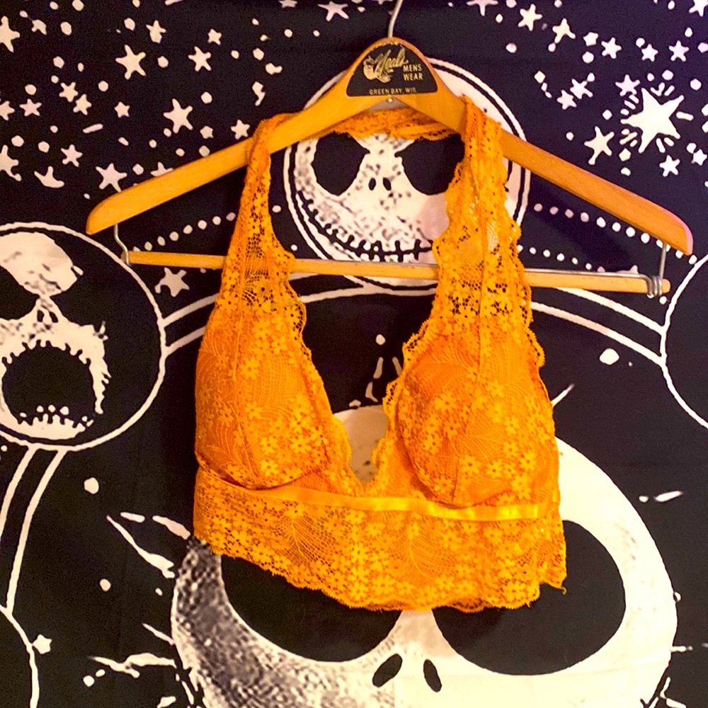 Dark yellow bralette